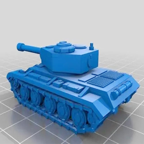 3d打印坦克玩具車(chē)